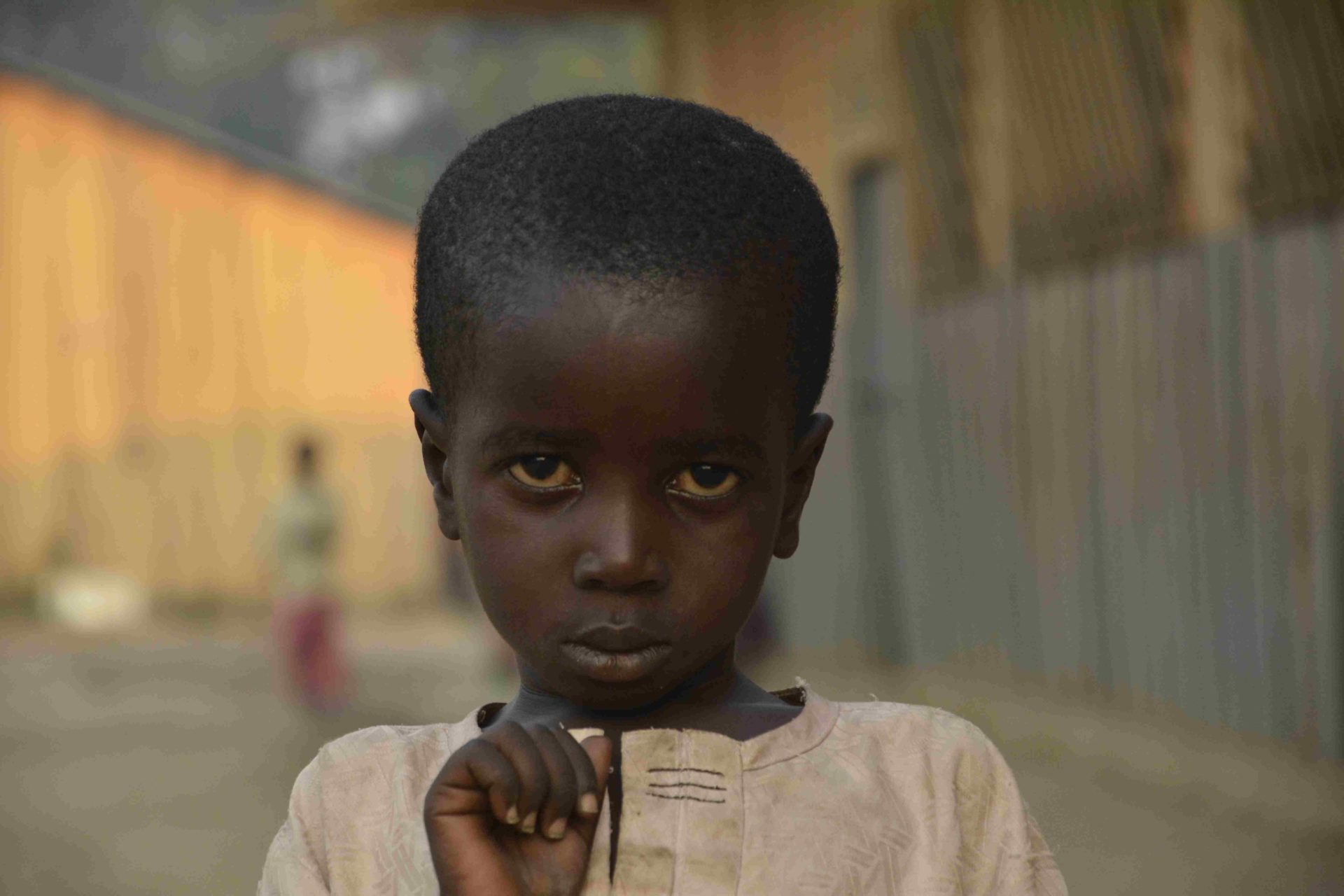 dziecko uchodzca z Republiki srodkowoafrykanskiej