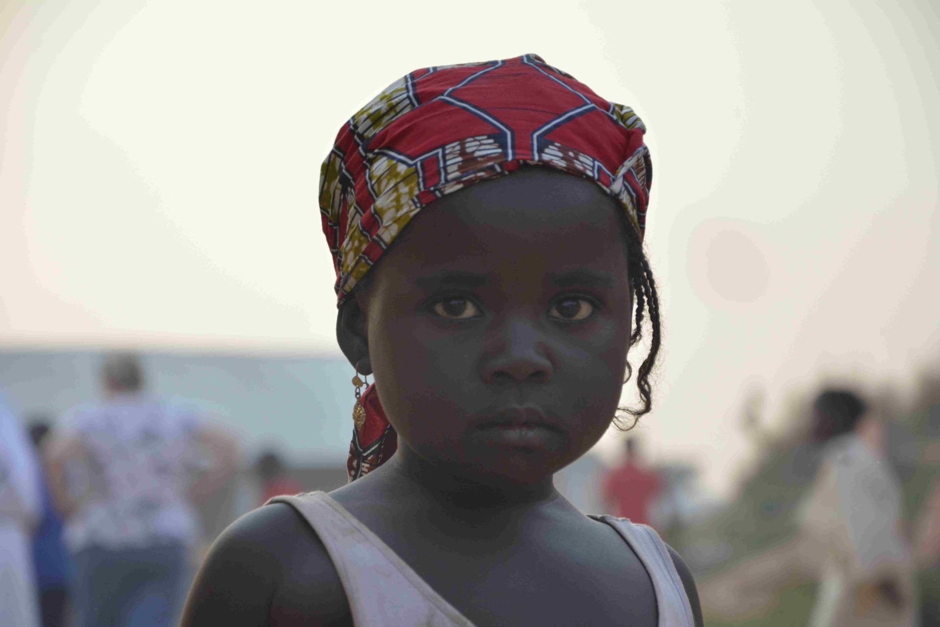 dziecko w obozie dla uchodzcow w Kamerunie